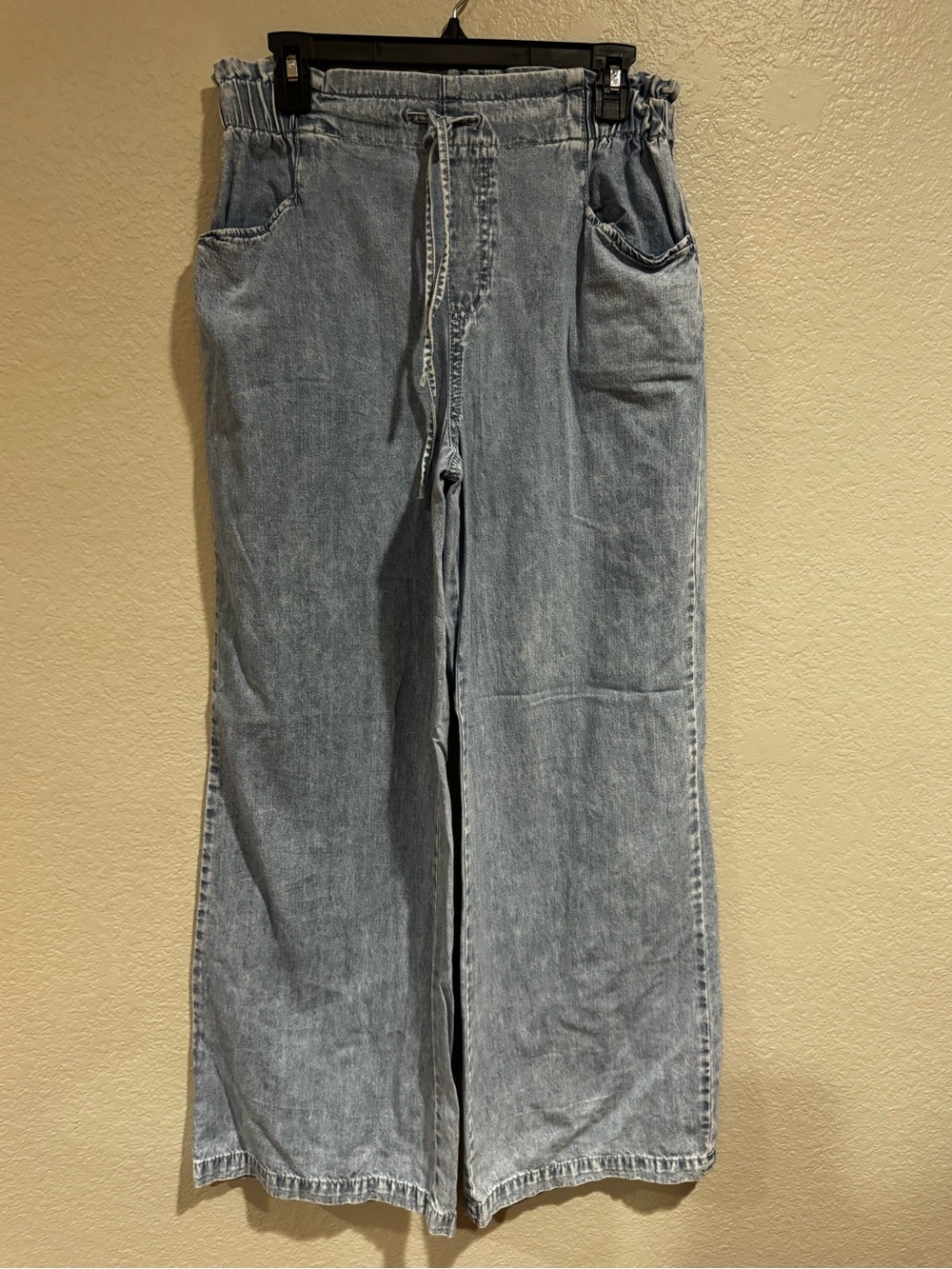Cotton wide leg pants Size Medium